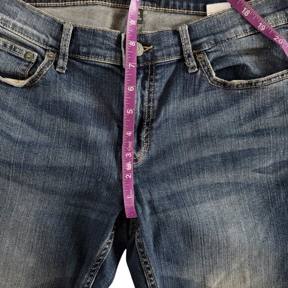 DPD Bootcut Jeans Women's Sz 27 Y2K Embroidered pockets 90s Vintage Retro - Picture 9 of 11